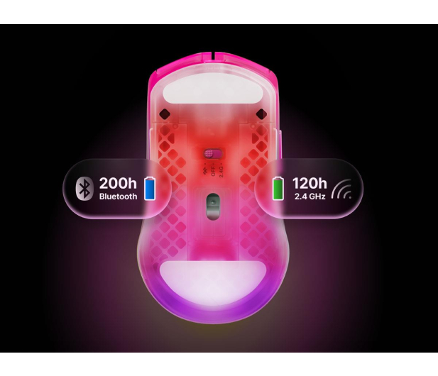SteelSeries Aerox 3 WL Gen 2 (Magenta Haze) - 1512556 - zdjęcie 16